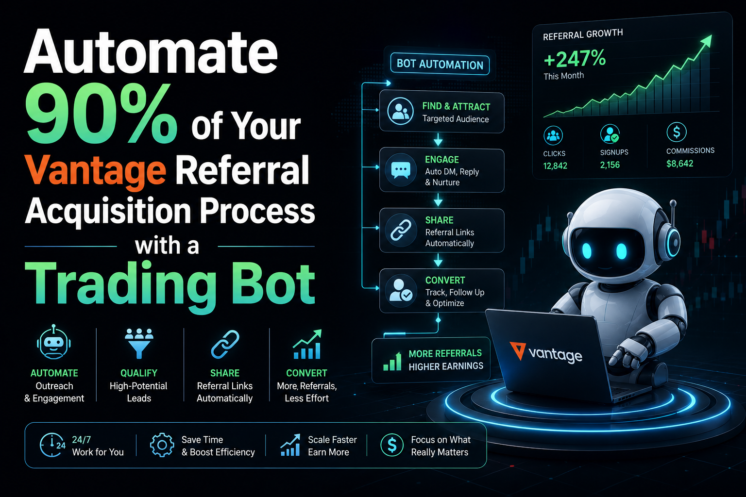Automate 90% of Your Vantage Referral Acquisition Process with a Trading Bot Automate 90% of Your Vantage Referral Acquisition Process with a Trading Bot