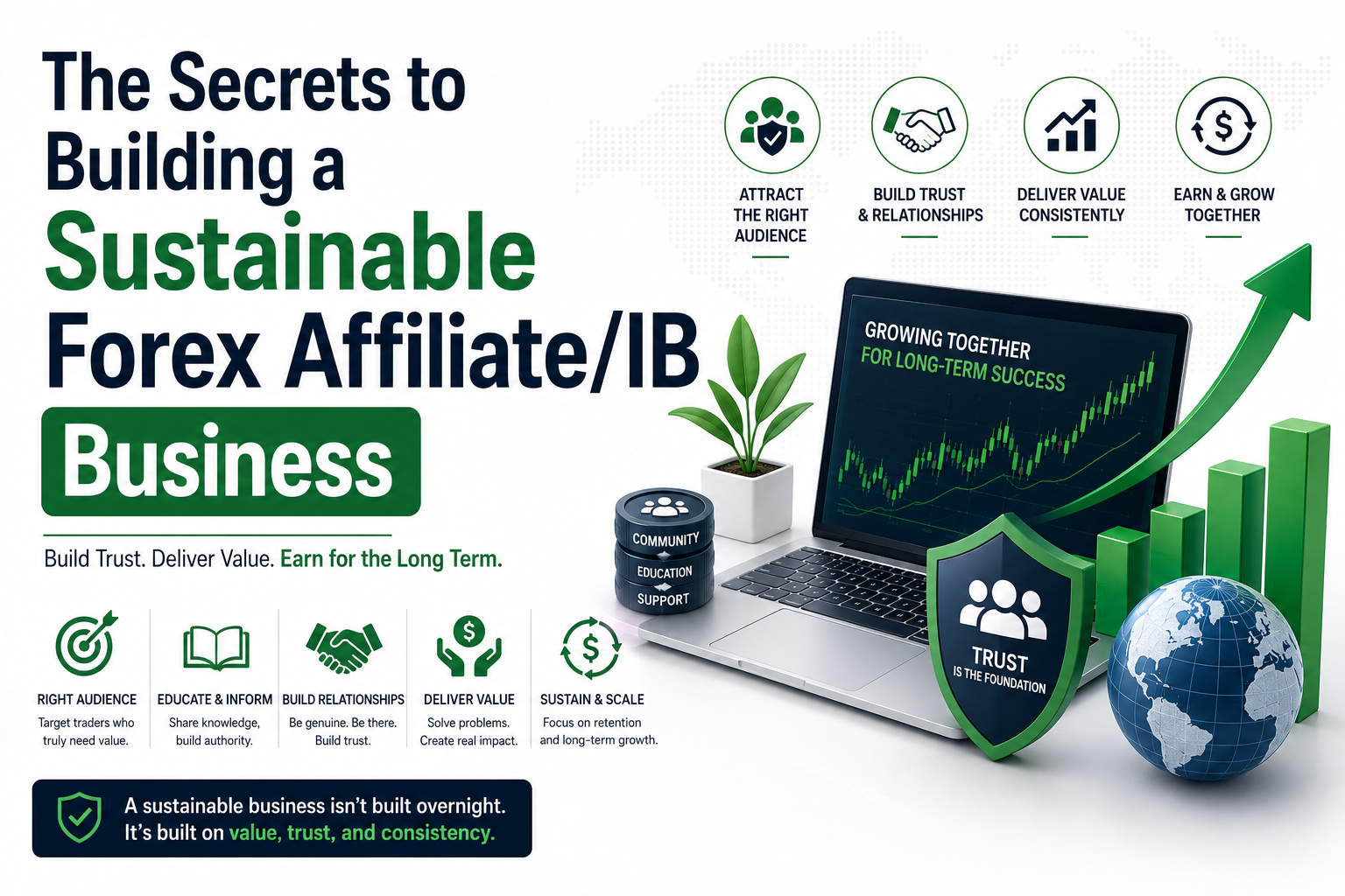 The Secrets to Building a Sustainable Forex Affiliate/IB Business